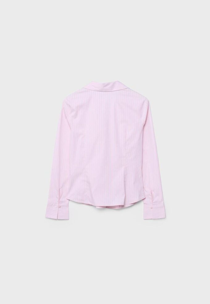 Camisas entalladas básicas a rayas Camisas entalladas básicas a rayas