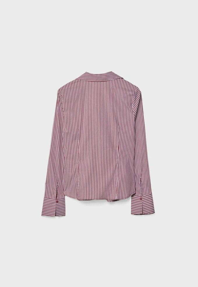 Camisas entalladas básicas a rayas Camisas entalladas básicas a rayas