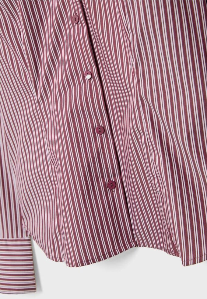 Camisas entalladas básicas a rayas Camisas entalladas básicas a rayas