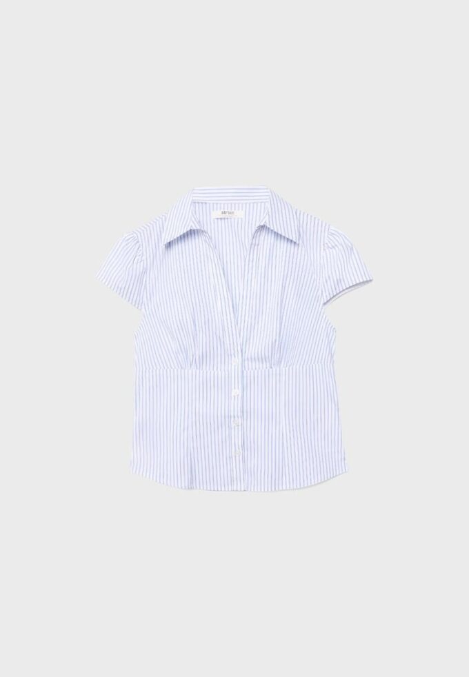 Camisas entalladas de manga corta Camisas entalladas de manga corta