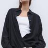 Camisas fluidas con efecto lino Camisas fluidas con efecto lino