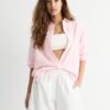 Camisas fluidas con efecto lino Camisas fluidas con efecto lino
