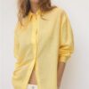 Camisas fluidas con efecto lino Camisas fluidas con efecto lino