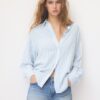 Camisas fluidas con efecto lino Camisas fluidas con efecto lino