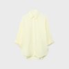 Camisas fluidas con efecto lino Camisas fluidas con efecto lino