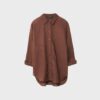 Camisas fluidas con efecto lino Camisas fluidas con efecto lino