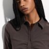 Camisas lisas fruncidas Camisas lisas fruncidas