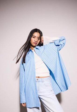 Camisas oversize a rayas