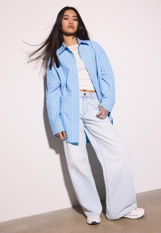 Camisas oversize a rayas