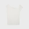 Camiseta asimétrica con botones Camiseta asimétrica con botones