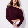 Camiseta asimétrica de modal Camiseta asimétrica de modal