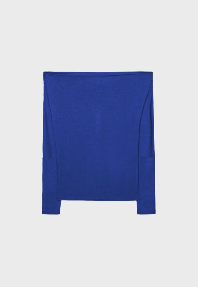 Camiseta asimétrica de modal Camiseta asimétrica de modal