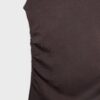 Camiseta básica ajustada con fruncidos Camiseta básica ajustada con fruncidos