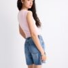 Camiseta básica con cuello barco