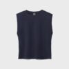 Camiseta básica con hombreras Camiseta básica con hombreras