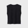 Camiseta básica con hombreras Camiseta básica con hombreras