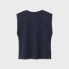Camiseta básica con hombreras Camiseta básica con hombreras