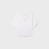 Camiseta básica con mangas de murciélago Camiseta básica con mangas de murciélago