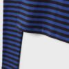 Camiseta básica de algodón a rayas de manga larga Camiseta básica de algodón a rayas de manga larga