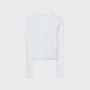 Camiseta básica de algodón de manga larga Camiseta básica de algodón de manga larga