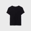 Camiseta básica de corte ajustado