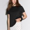 Camiseta básica de corte regular y tacto suave Camiseta básica de corte regular y tacto suave