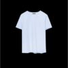 Camiseta básica de corte regular y tacto suave Camiseta básica de corte regular y tacto suave