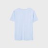 Camiseta básica de corte regular y tacto suave Camiseta básica de corte regular y tacto suave