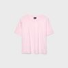 Camiseta básica de corte regular y tejido grueso Camiseta básica de corte regular y tejido grueso