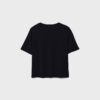 Camiseta básica de corte regular y tejido grueso Camiseta básica de corte regular y tejido grueso