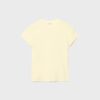 Camiseta básica de manga corta y cuello redondo Camiseta básica de manga corta y cuello redondo