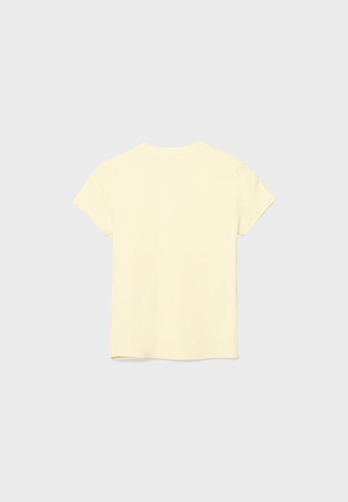 Camiseta básica de manga corta y cuello redondo Camiseta básica de manga corta y cuello redondo