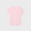 Camiseta básica de manga corta y cuello redondo Camiseta básica de manga corta y cuello redondo