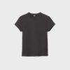 Camiseta básica de manga corta y cuello redondo Camiseta básica de manga corta y cuello redondo