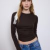 Camiseta básica de manga larga Camiseta básica de manga larga