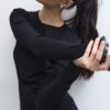 Camiseta básica de manga larga Camiseta básica de manga larga
