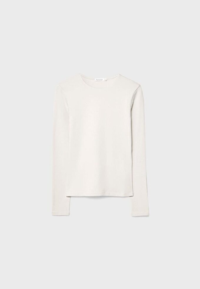 Camiseta básica de manga larga Camiseta básica de manga larga