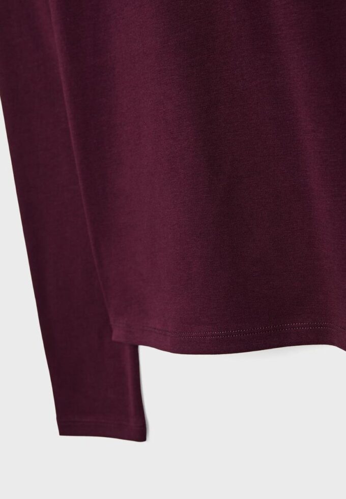 Camiseta básica de manga larga Camiseta básica de manga larga