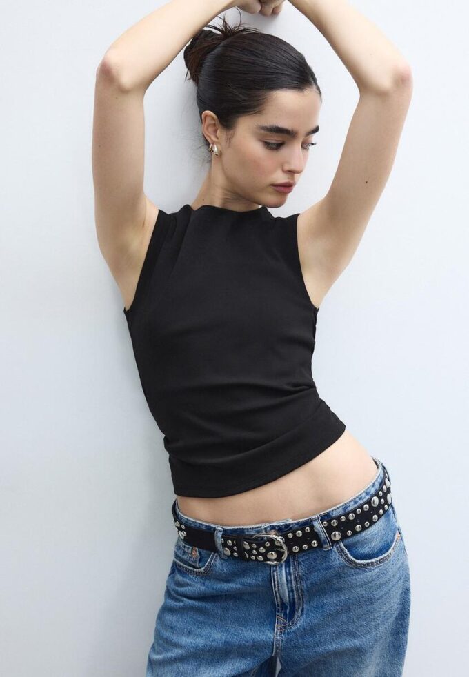 Camiseta básica sin mangas Camiseta básica sin mangas