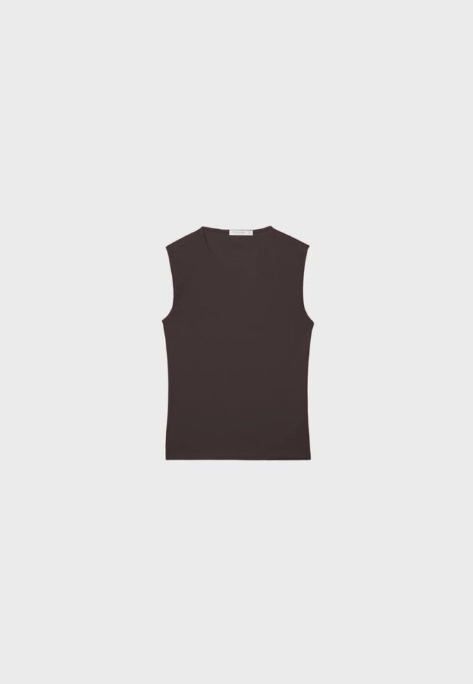 Camiseta básica sin mangas