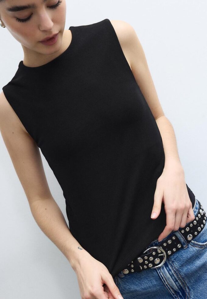 Camiseta básica sin mangas Camiseta básica sin mangas