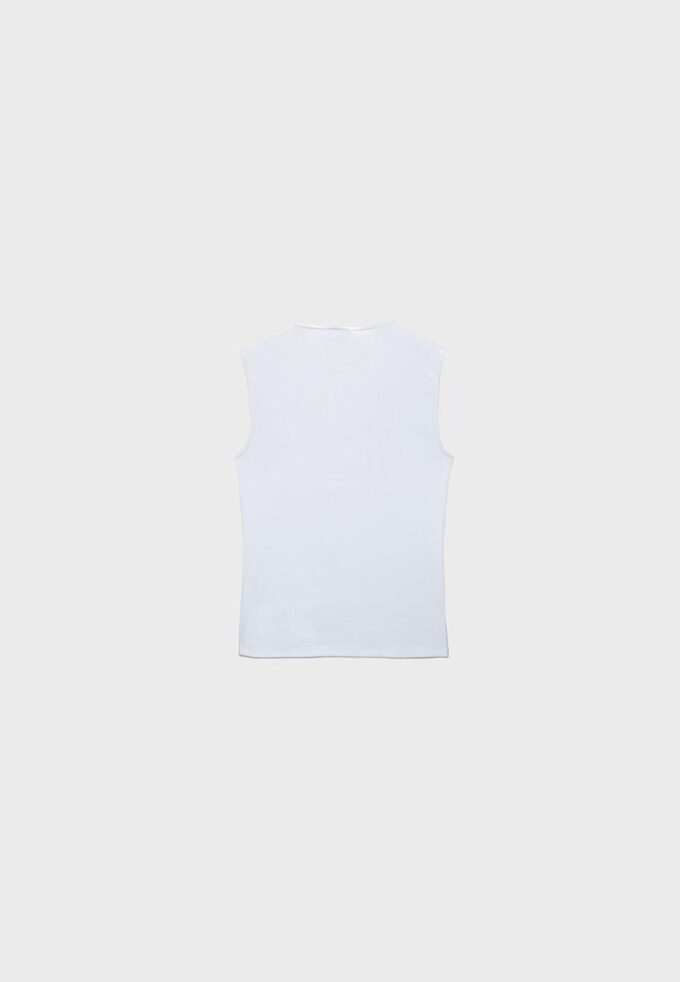 Camiseta básica sin mangas