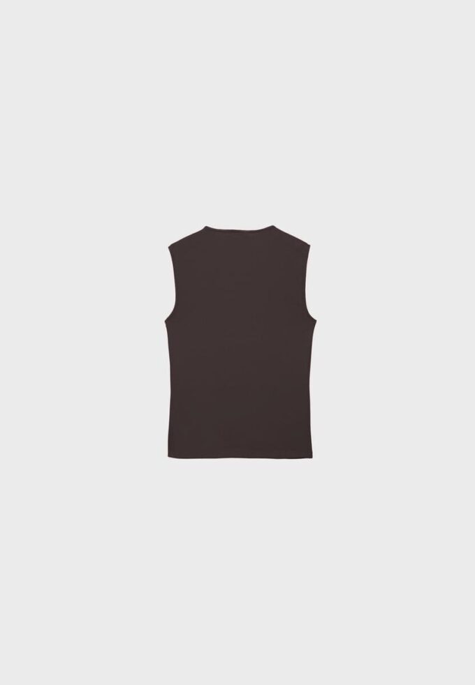 Camiseta básica sin mangas