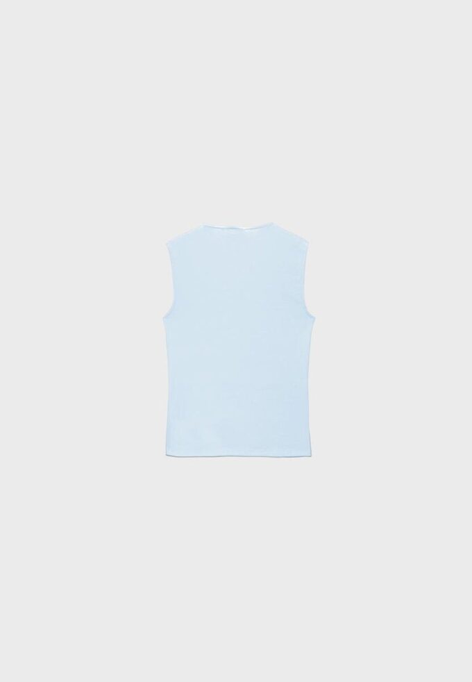 Camiseta básica sin mangas