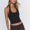 Camiseta con cuello halter Camiseta con cuello halter