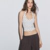 Camiseta con cuello halter Camiseta con cuello halter