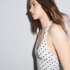 Camiseta con cuello halter Camiseta con cuello halter