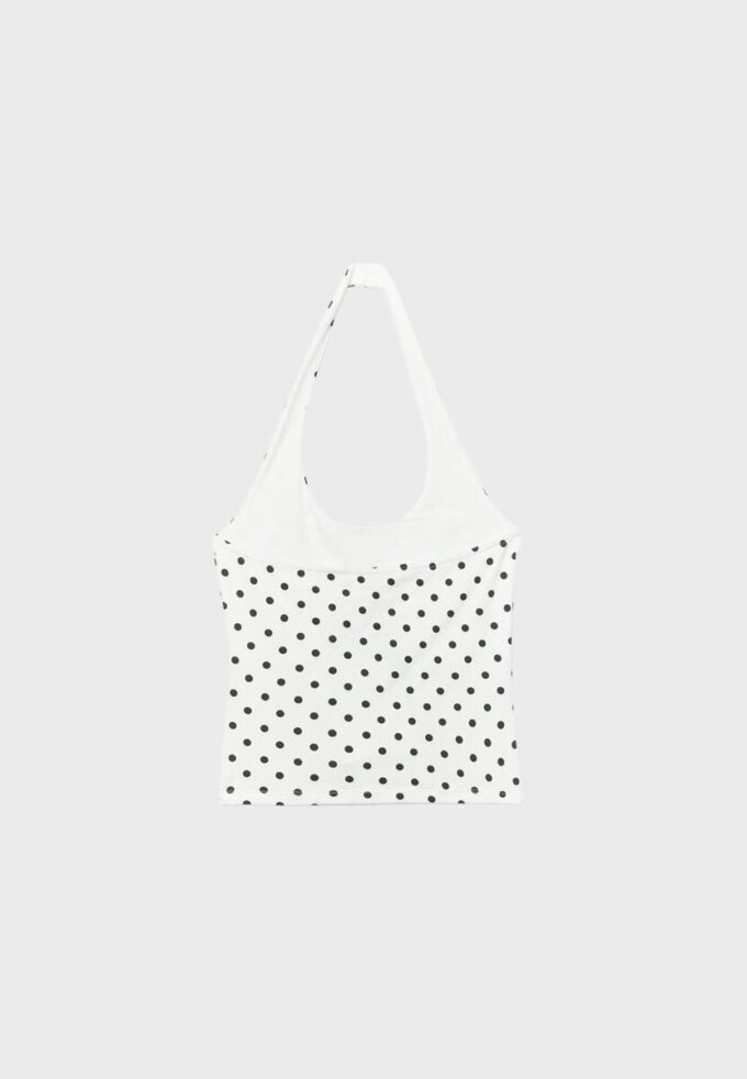 Camiseta con cuello halter Camiseta con cuello halter