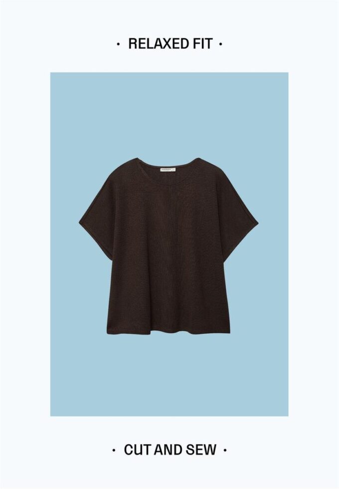 Camiseta con efecto capa rústica Camiseta con efecto capa rústica