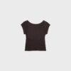Camiseta con espalda abierta Camiseta con espalda abierta